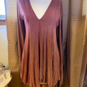 Altar’d State maroon detailed long sleeve